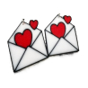 Love Note Valentine's Earrings – Sweet and Romantic Jewelry