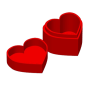Heart-Shaped Small Box for Valentine's Day - Perfect for Gifts and Keepsakes