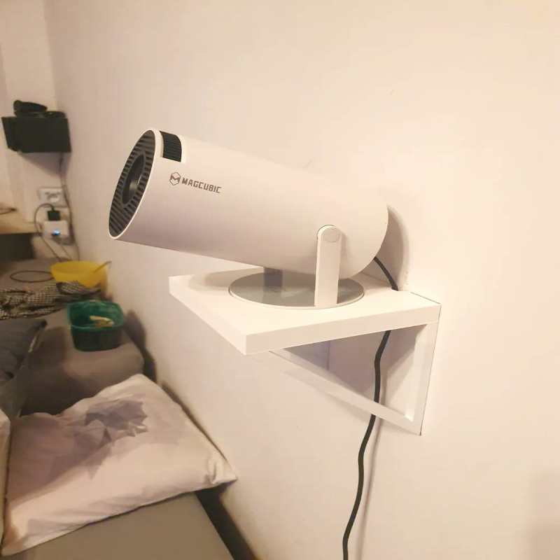 Wall Shelf for Projector Holder – Compatible with Magcubic and Similar Devices
