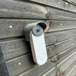 Rain and Snow Cover for Google Nest Doorbell - Plastic | Durable Weather Shield