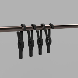 4 Pieces Hanging Clips...