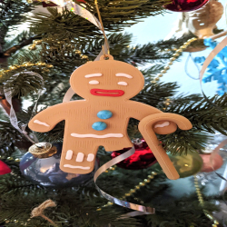 Gingerbread Man with Broken...