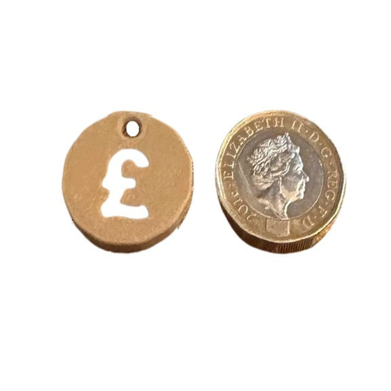 £1 Trolley Coin – 2 Pcs  UK Shopping Cart Token (Plastic) Reusable & Convenient