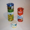 Pack of 2 Kitty Can Lid for Cat Dog Food, Tin Can Cover Fits Standard Size Tin Plastic Lids