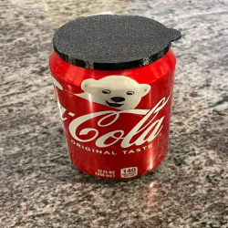 Pack of 2 Kitty Can Lid for Cat Dog Food, Tin Can Cover Fits Standard Size Tin Plastic Lids