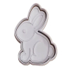 3 Pcs Rabbit Bunny Easter Cookie Cutters – Perfect for Holiday Baking & Treats