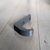 Pack of 5 Strong wall hook round(Screws Not Included)-Grey