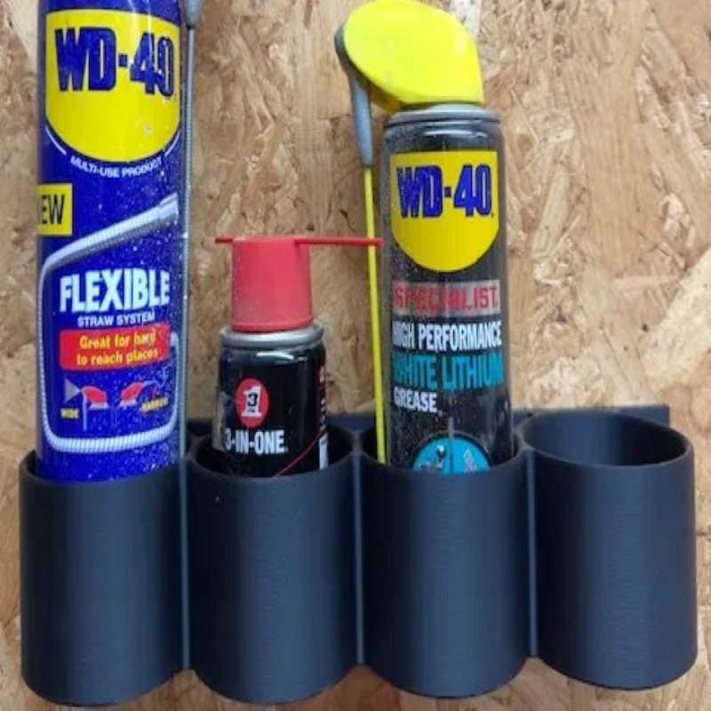 Oil Can Wall Mount Holders –Convenient Storage Solution for  Spray Bottles