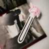 Adorable Pink Unicorn Bookmark – Cute & Whimsical Page Marker for Book Lovers