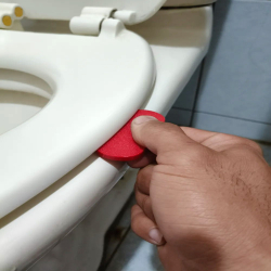 Toilet Seat Pad Handle – Hygienic Lift Handle for Touch-Free Toilet Seat