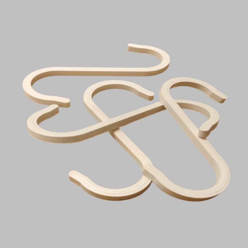 10 Pcs S Shaped Hanging Hooks -Kitchen Hooks Heavy-duty Hangers for Kitchen