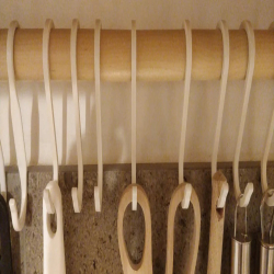 10 Pcs S Shaped Hanging Hooks -Kitchen Hooks Heavy-duty Hangers for Kitchen