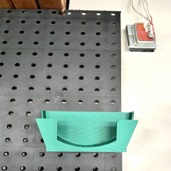 Milwaukee M18 Pegboard Sander Mount – Convenient & Secure Storage Solution