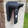 Universal Video Doorbell Cover – Protective Plastic Shield for Rain, Sun & Dust