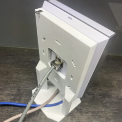 U6-IW Ubiquiti In-Wall Stand – Durable Plastic Wall Mount Bracket - White