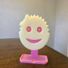 Scrub Sponge Holder – Wall or Sink Mount Plastic Organizer for Smiley Sponges