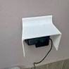 Outdoor Power Socket Cover – Rain Shield and Sun Shade for Weather Protection