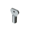 Triangle Passage Lock Key – Universal Utility Cabinet and Panel Access Key
