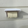 Weatherproof Cover for Outdoor Power Socket and Doorbell – Protective Rain Cover