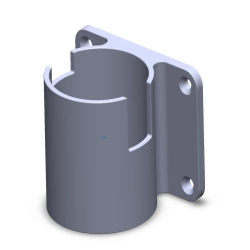 DCE100 20V, 18V Blower Wall Mount – Secure Plastic Holder for Compact