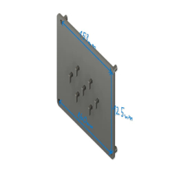 DRT50 18V Cordless Router Wall Mount – Secure Storage Holder for Router