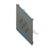 DRT50 18V Cordless Router Wall Mount – Secure Storage Holder for Router