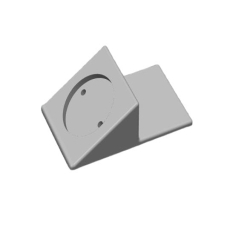 360 Camera Wall Mount – 30° Fixed Tilt Bracket for Better Angle