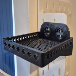 4G Router Mount – Compatible with Pegboard System