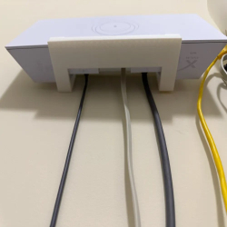 Router Gen 3 Wall Bracket – Dual Holder for Router & Power Supply