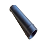 Stubby Air Nozzle for DUB185, DUB186 Blower – 180mm Short Nozzle - Black