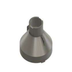 Blower Deflation Adapter for DAS180 AS001G – Intake-Side Nozzle Mount