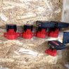 M12 Battery Holder – Wall or Bench Mount Bracket for 12V Batteries