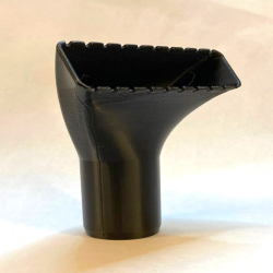 Mini Nozzle Attachment for Vacuum TE-VC 18 – Compact Tool - Black