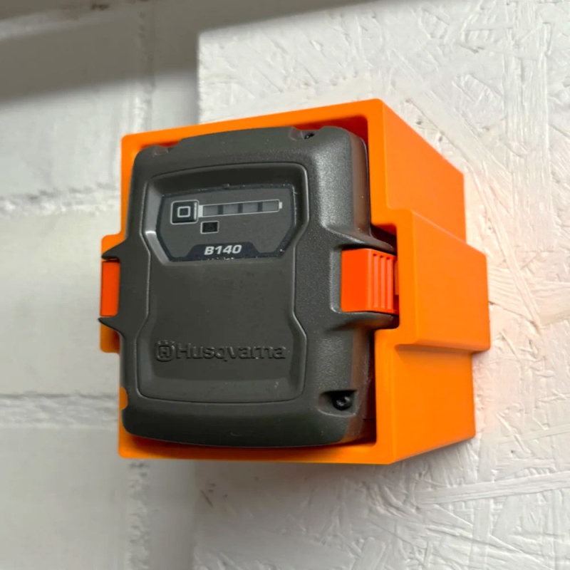 Battery Wall Mount (Works with BLi10, BLi20, B140)- Heavy Duty Storage