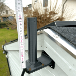 Segway Navimow GPS Mount Long -Heavy Duty Extension Holder for Improv GPS Signal