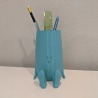 Happy Face Pen Holder, Cute Pen Holder, Stationary Organizer