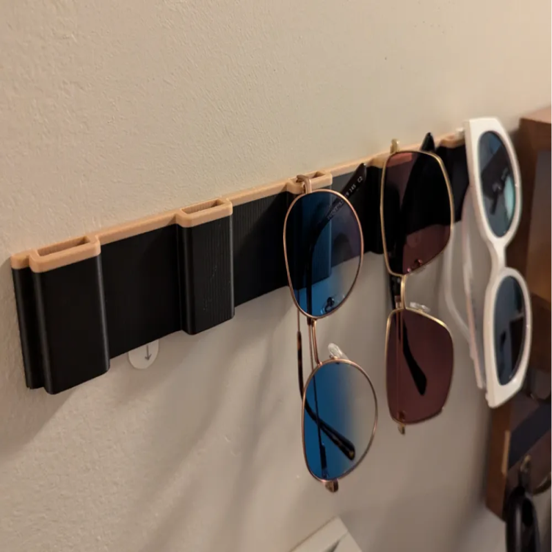 Glasses Wall Holder – Secure Eyewear Storage Rack for Home, Office, or Garage