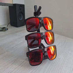 Glasses Holder – Stylish 4-Slot Eyewear Organizer for Home or Office Use