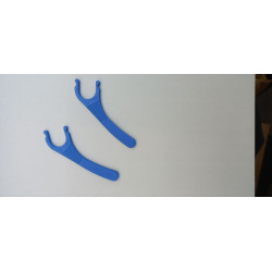 Reusable Floss Holder - Plastic Flossing Tool (Floss String Not Included)