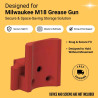 Wall Mount for M18 Grease Gun Wall Mount – Heavy-Duty Holder for Organized Storage