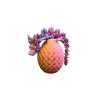 Baby Dragon with Dragon Egg Como – Plastic | Crystal-Designed Fidget Toy