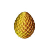Baby Dragon with Dragon Egg Como – Plastic | Crystal-Designed Fidget Toy