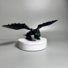 Flexi Toothless Dragon Figurine – Articulated Night Fury Multicolor Gift Toy