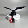 Flexi Toothless Dragon Figurine – Articulated Night Fury Multicolor Gift Toy