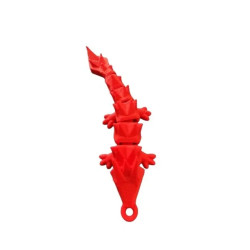 Flexi Dragon Earrings – Unique and Flexible Plastic Dragon Earrings