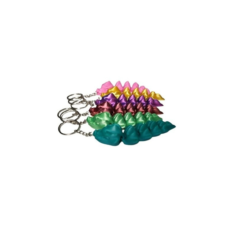 Slim Dragon Key Chain - Stylish Mythical Accessory for Your Keys