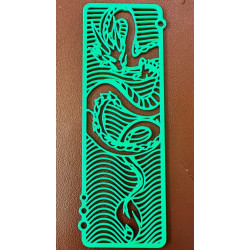 Dragon's Year Bookmark - Plastic | New Year’s Bookmarks for Book Lovers