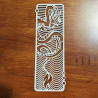 Dragon's Year Bookmark - Plastic | New Year’s Bookmarks for Book Lovers