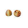Golden Dragon Egg with Baby Dragon Inside – Mystical Fantasy Collectible -Gold