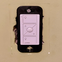Wall plate Bracket  Mount for Caseta by Lutron Pico Remote